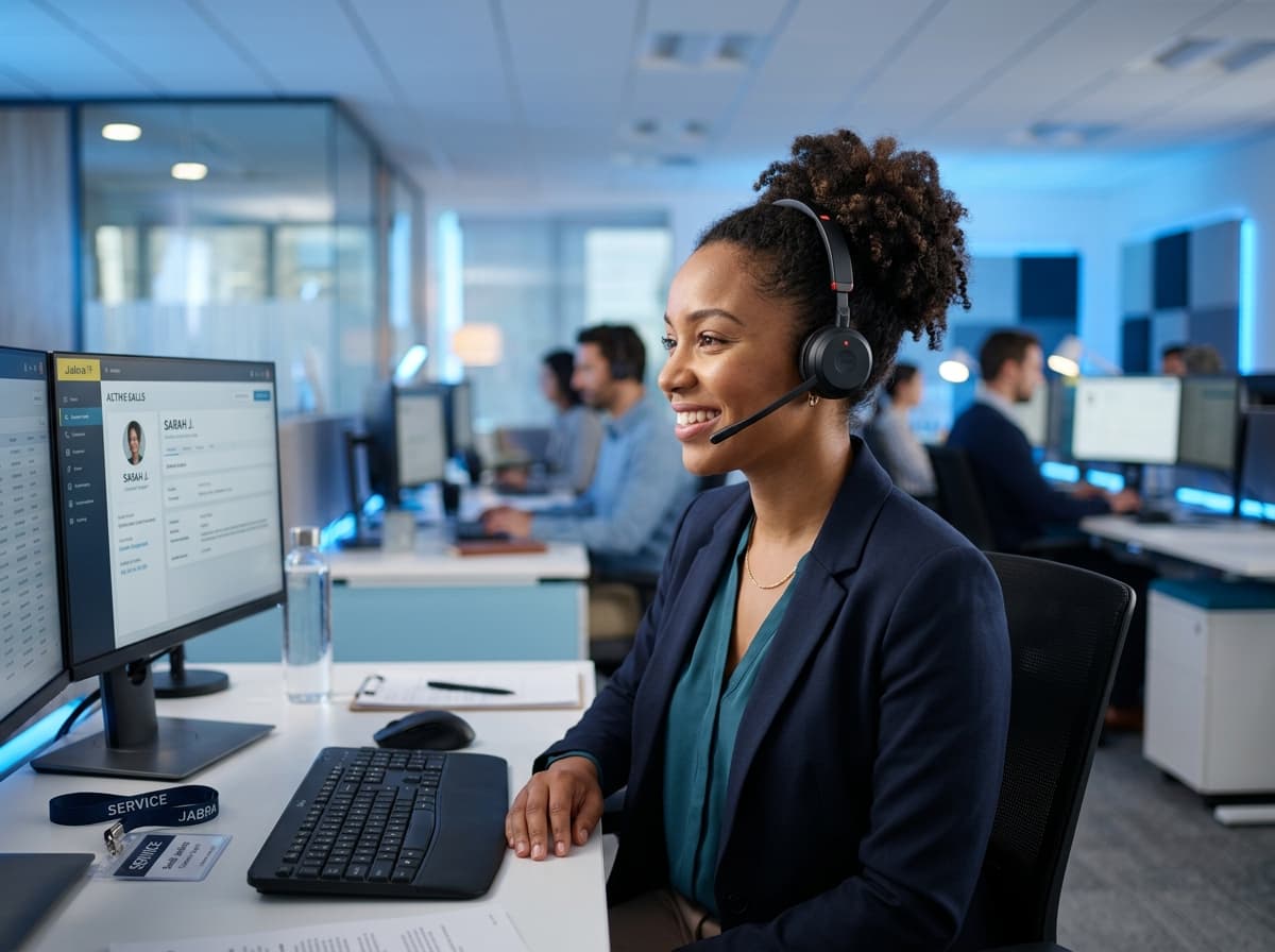 HaiLO AI Call Centre Agent Happy